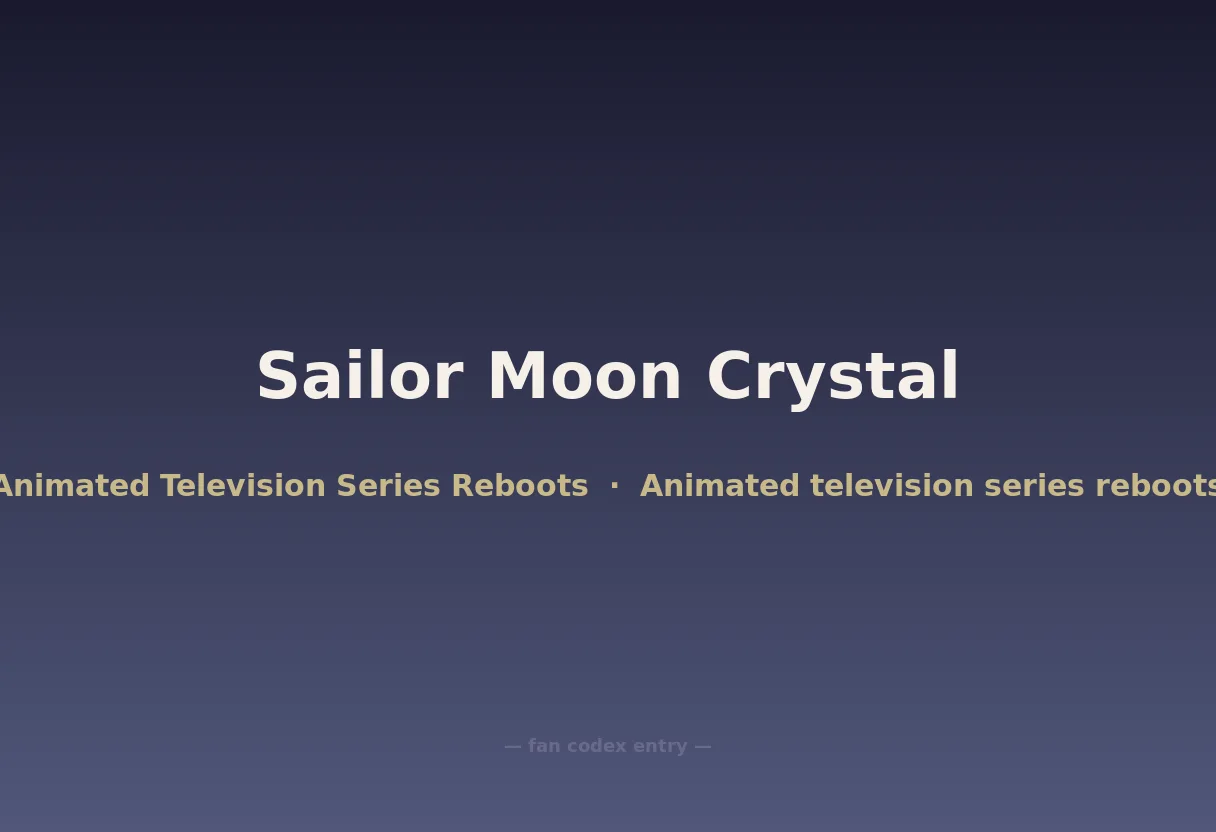 Sailor Moon Crystal